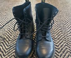 dr martens pascal dark navy blue