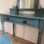antique dresser with chair Image 2
