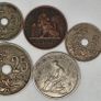 Belgium Mixed Date Coin Lot 1862 1906 1905 1923 1925 7 Coin Lot Image 3