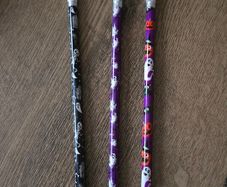 3 Halloween pencils