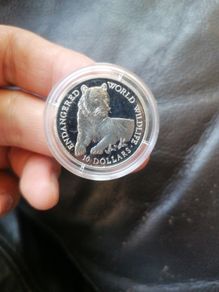 1990 Cook Islands Silver Proof Coin