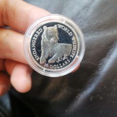 1990 Cook Islands Silver Proof Coin