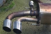 Alfa Romeo Giulia QV 2.9 rear exhaust