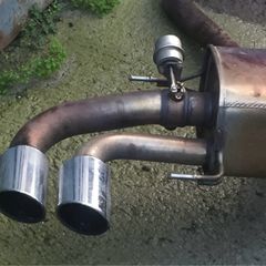 Alfa Romeo Giulia QV 2.9 rear exhaust