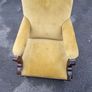 Early Victorian Library Armchair Image 6