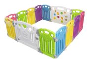 Baby Playpen for Crawling with Barrier