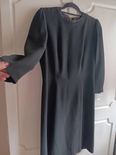Vintage Black Dress with signature hardware.