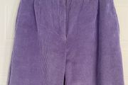 Vintage Purple Corduroy Trousers