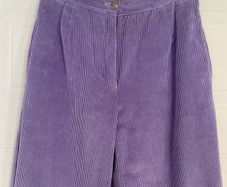 Vintage Purple Corduroy Trousers