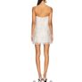 Shona Joy Mini Asteri Dress in Silver Image 2