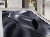 Abstract Waves Design Living Room Rug