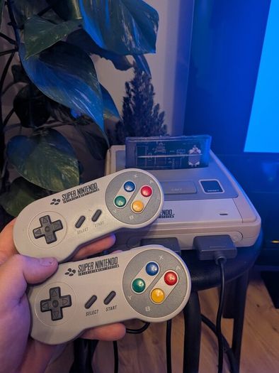 SNES with FlashCart