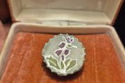 Vintage Fabric Brooch