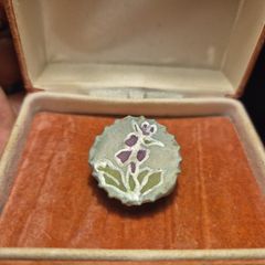 Vintage Fabric Brooch