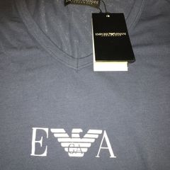 armani t shirt v neck short sleeve