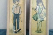 VINTAGE pictures in frames