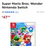 Nintendo Switch Mario Wonder game Image 2