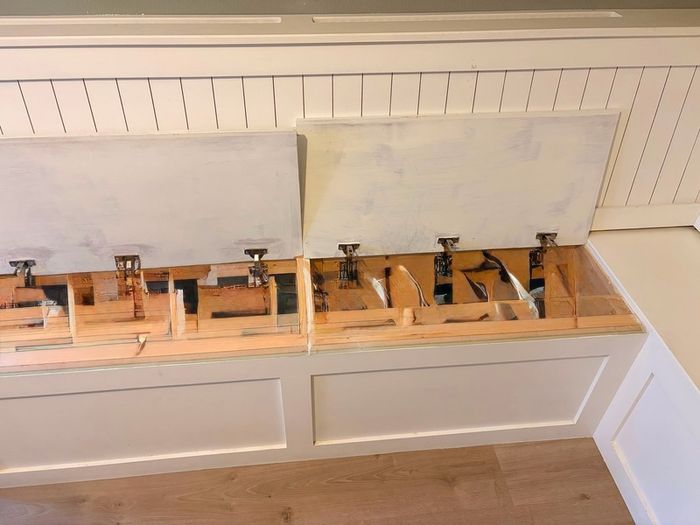 Corner Bench Seat with Storage