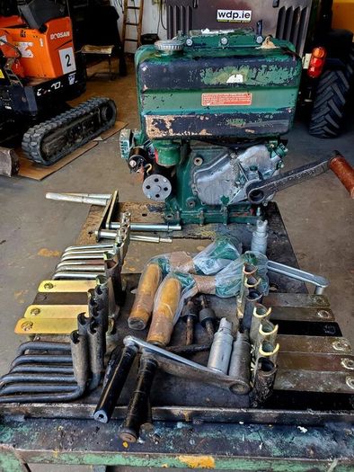 lister starting handle