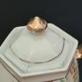 Vintage Klimax Japanese Porcelain Coffee Pot Octagonal Hand Painted 1950s Image 9
