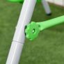 Kids Swing, Steel Nursery Swing, with Seatbelt, High Support Back, Front Guard, for Ages 6-36 Months - Green Image 7