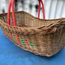 Vintage boat shaped market basket Image 7