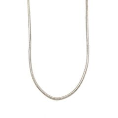 Vintage 925 Sterling Silver Chunky Snake Chain
