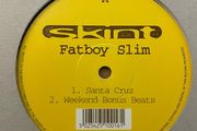 Fatboy Slim - Santa Cruz / The Weekend Starts Here - 1995 - Skint Records - 12" Vinyl - Skint 1