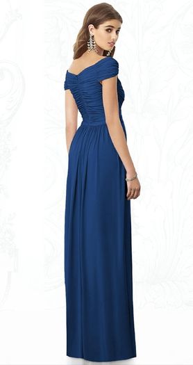 Dessy style 6697 (colour Estate Blue)