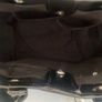 Tote Bag Handbag Black Patent Image 8