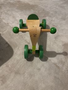 Hape wooden tricycle