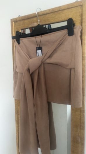 PLT faux suede Co ord outfit size 12 petite