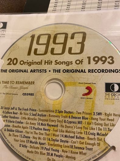 Birthday Cd 1993