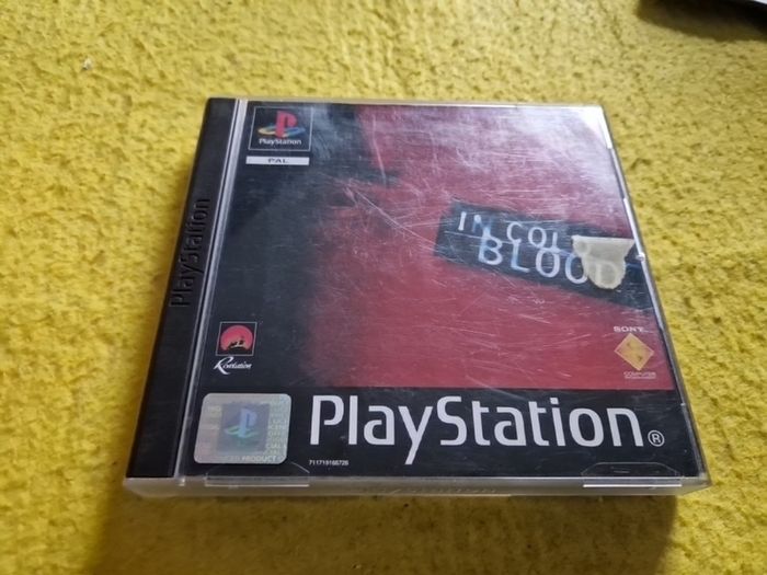 In Cold Blood PlayStation1 Ps1 PlayStation2 Ps2 Games Original