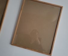Wooden frame 40 x 50 Oak wood/glass.  sostrene grene