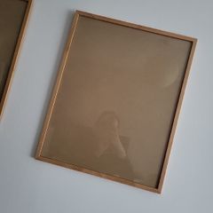 Wooden frame 40 x 50 Oak wood/glass.  sostrene grene