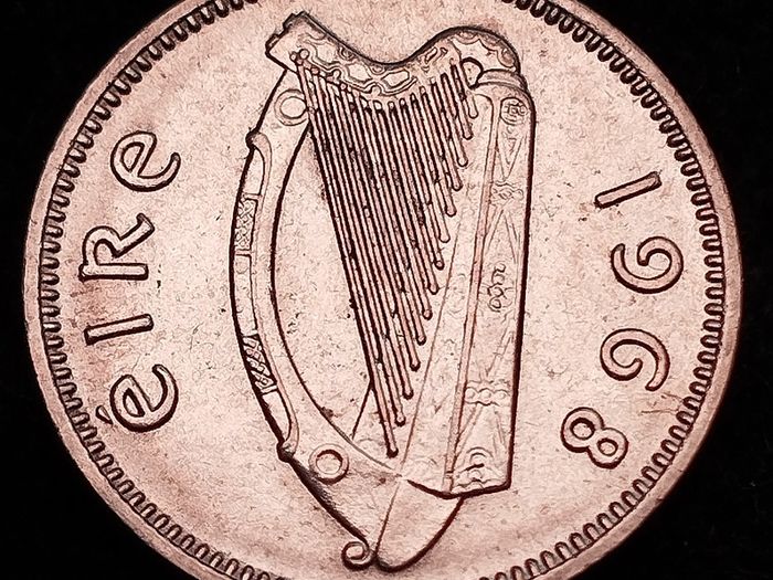 Ireland - 1968 - 3 Pence - Hare - UNC - KM.12a - [2602]