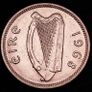 Ireland - 1968 - 3 Pence - Hare - UNC - KM.12a - [2602] Image 2
