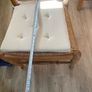 4 Solid Oak vintage dining chairs Image 5