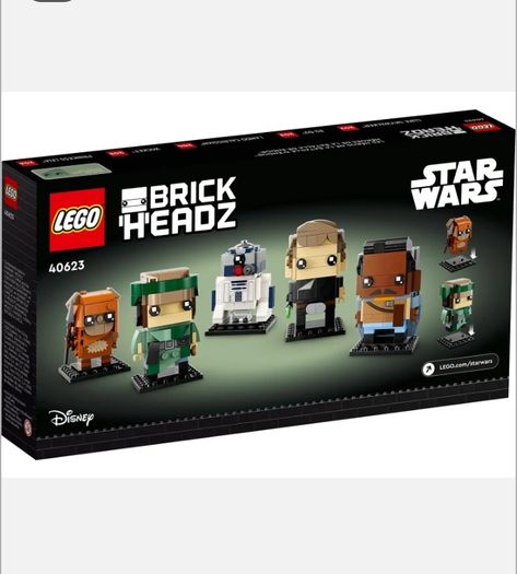 Retired LEGO Star Wars Brickheadz 40623 Heroes of the Battle of Endor