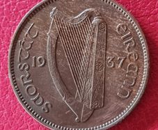 Ireland 1937 Farthing Coin