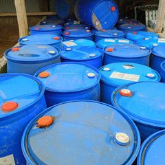 Blue barrells 200 litre drums (x40)