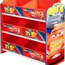 Disney Cars Kids Bedroom Storage Unit with 6 Bins Image 3