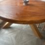 Solid oak dining table Image 5