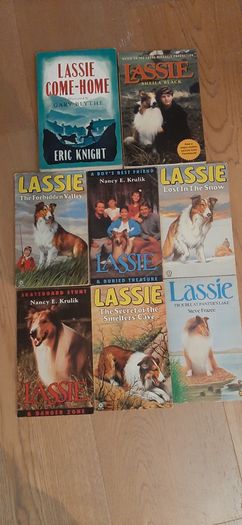 Lassie Books x 8