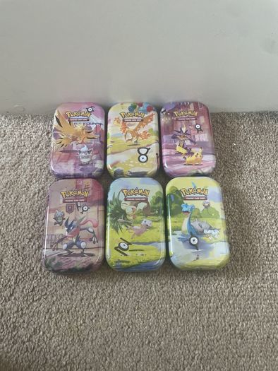 Pokemon 30th Celebrations Mini tins