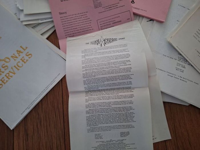 Job Lot Of Press Kit Production Notes And Synopsis