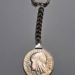 POLAND 10 zlotych coin on chain