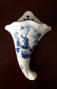Vintage - Delft Blue - Wall Pocket