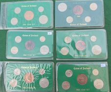 1968 UNC Predecimal Coin Set